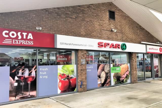 The newly refurbished Gill Marsh Forecourts Limited store in Bilsby. EMN-170303-092408001
