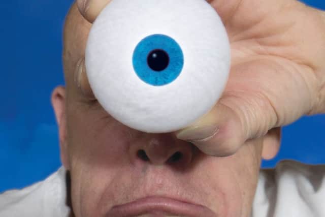David Mynne brings some daft characters to life in the one-man retelling (loosely) of The Odyssey at Tealby EMN-170303-062523001