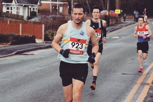 Rob Hawse produced his five-mile PB at Alsager EMN-170227-100546002