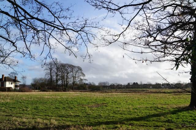 The site of the proposed development to the south of Gainsborough Road, Market Rasen. EMN-170502-174305001