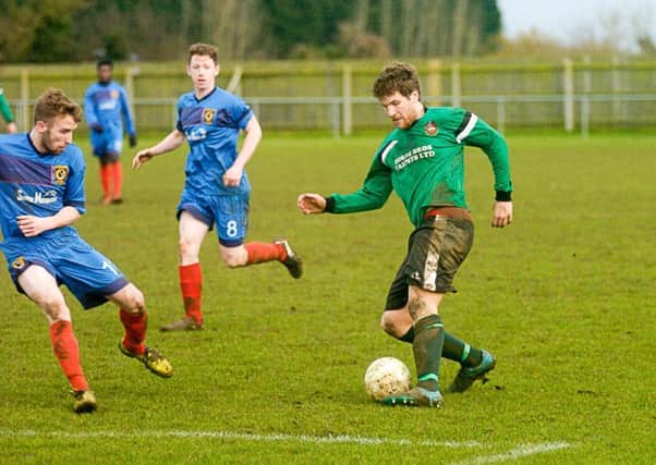 Tom Siddons was also on the mark against Huntingdon EMN-170227-124802002
