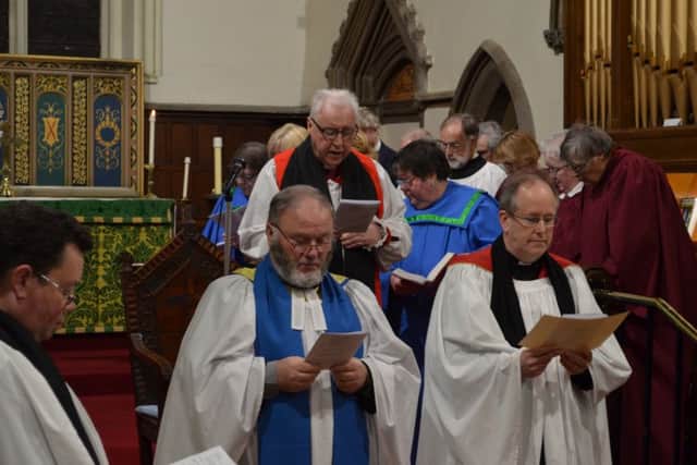 Commissioning service at St Thomas. Photo Marcus Hyde EMN-170228-102204001