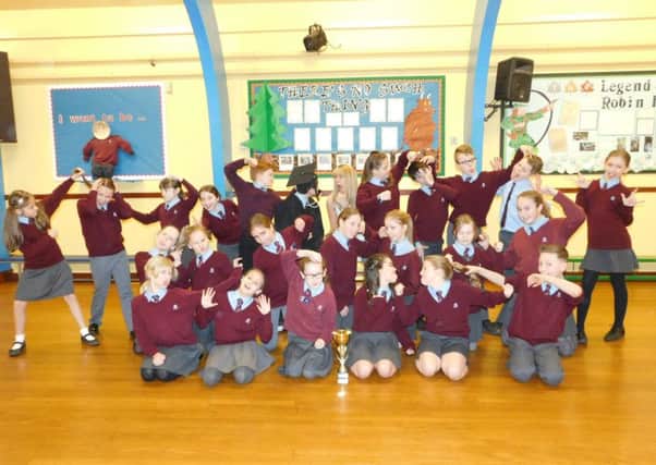 Debbie Savage and her winning William Alvey School dance troupe. EMN-170303-115930001