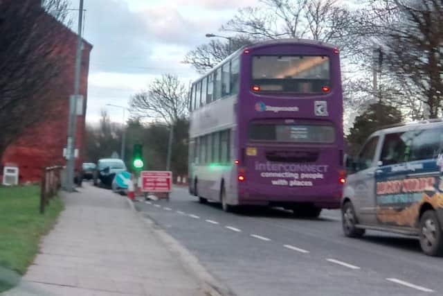 Roadworks on Roman Bank, Skegness. ANL-170103-113901001