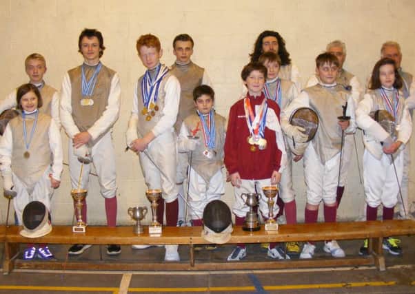 Young Louth fencers have won a glut of trophies and medals this season EMN-170203-150248002
