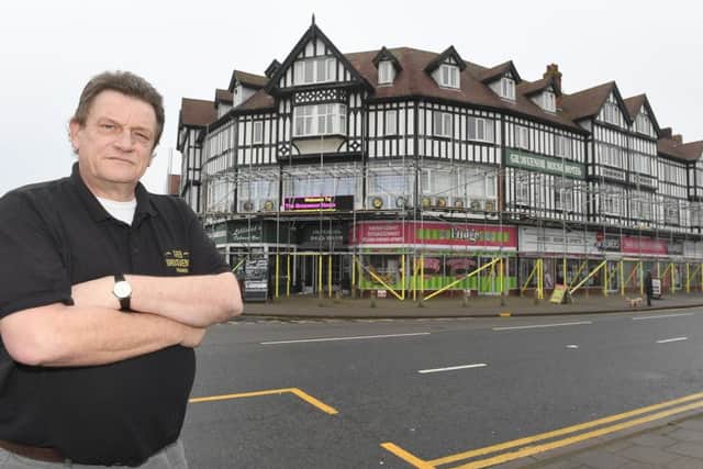 Russell Sparkes of the Grosvenor House Hotel in Skegness is hosting the Coastal Community Awards alongside Coastal Sound. ANL-170803-145926001