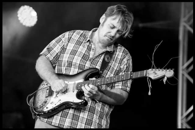 Tommy Allen makes a return visit to the Hope tavern with the current rock/blues trio - Trafficker EMN-171203-182632001