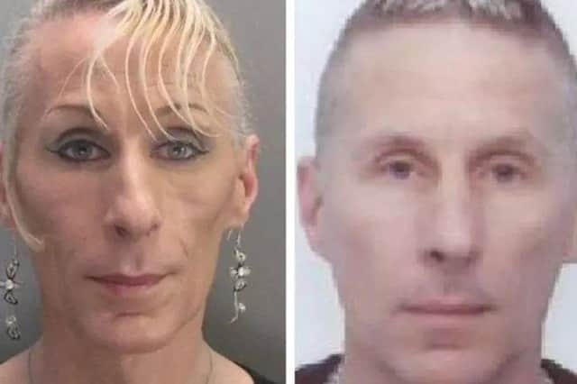 Pictured are Lisa Hauxwell who may be living as a woman or a man. Pictures: West Yorkshire Police.