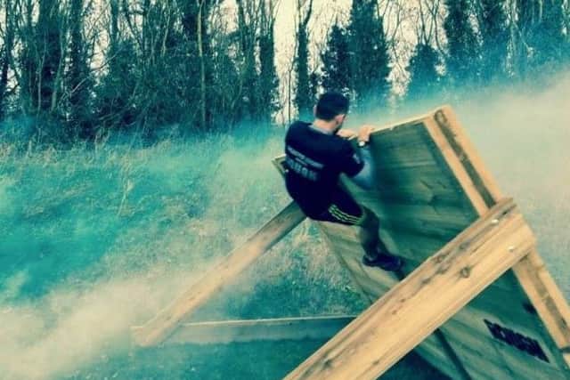 Water blast! Mud run obstacle courses for all abilities in aid of the Air Ambulance at Rough Events of Ancaster. EMN-170313-194519001