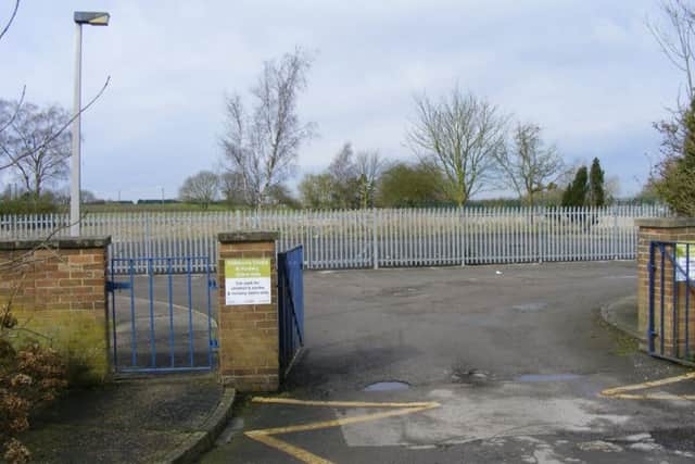 The former Lafford School site in Billinghay. EMN-170803-123430001