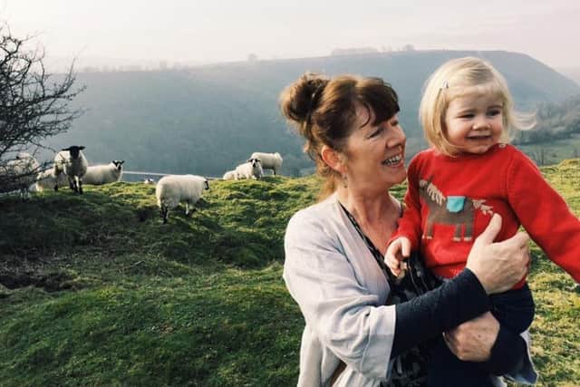 Ann-Marie Whitaker and granddaughter Imogen EMN-170314-092612001