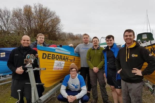 From left to right: David Kerss, Rich Cameron, James Wooley, James Young, George Coopland, Matt Weeks and Tim Rinaldi. EMN-170320-100233001