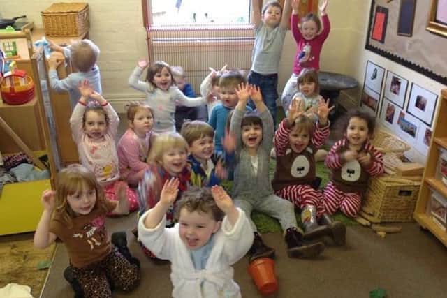 Children at Kirkby on Bain Nursery have been raising money for Crackerjacks Childrens Trust EMN-170315-073029001