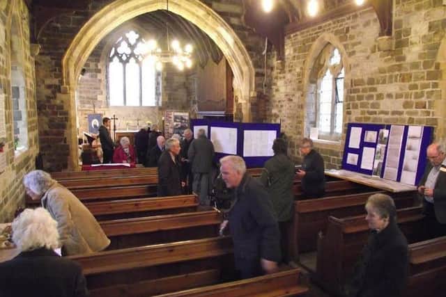 The scene inside the church at the Heritage Day. Photo: Bob Wayne EMN-170325-163452001