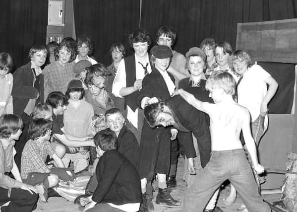 Gartree School's production of Smike in March, 1982.