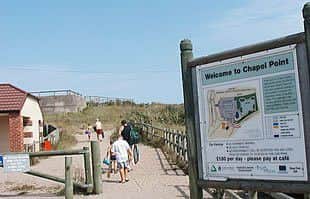 Chapel Point where a bomb was discovered yesterday. ANL-171203-071014001