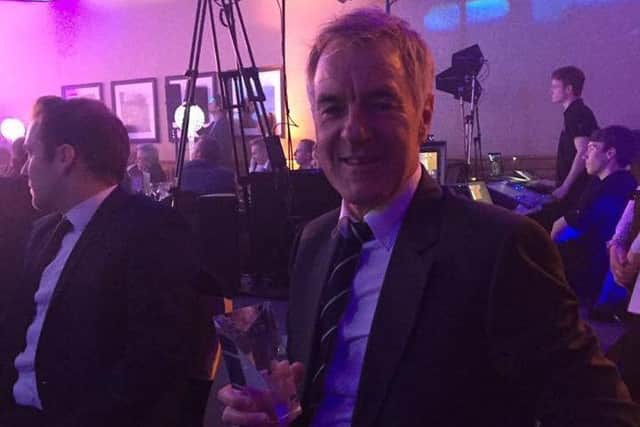 Louth Golf Club professional Nick Taylor at the awards evening EMN-170313-153217002