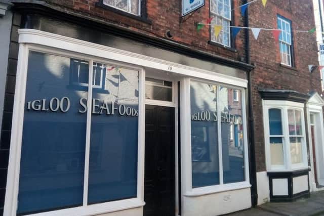 The former Igloo Seafoods building at 15 New Street, Louth.
