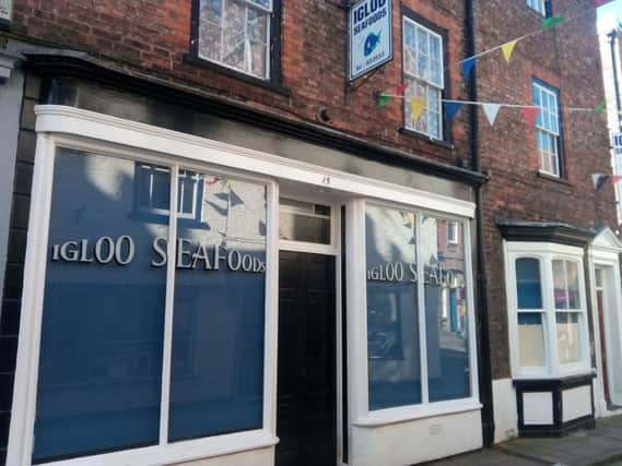 The former Igloo Seafoods building at 15 New Street, Louth.