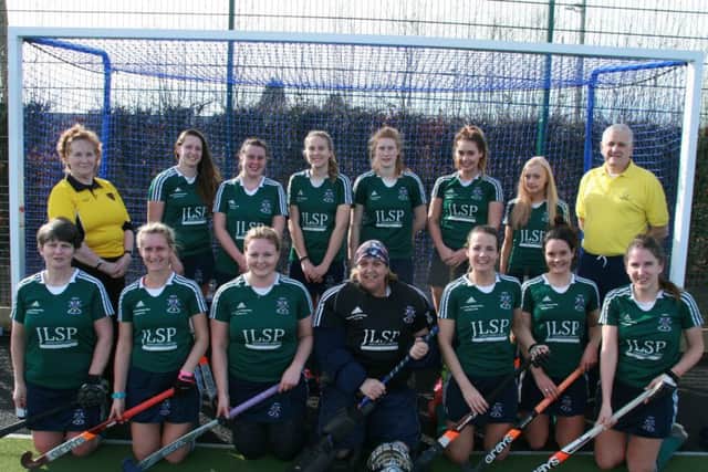 Brigg ladies first team who play in Division One of the Yorkshire League EMN-170320-102955002