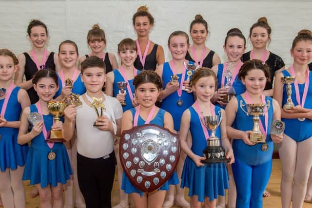 Main winners at Julie Deane School of Dance, Horncastle, presentation afternoon EMN-170317-081908001