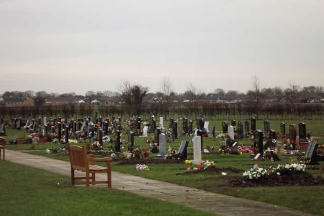 St Mary's Cemetery in Winthorpe near Skegness. ANL-170316-150352001