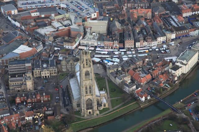 Investment has been announced for Boston's town centre.