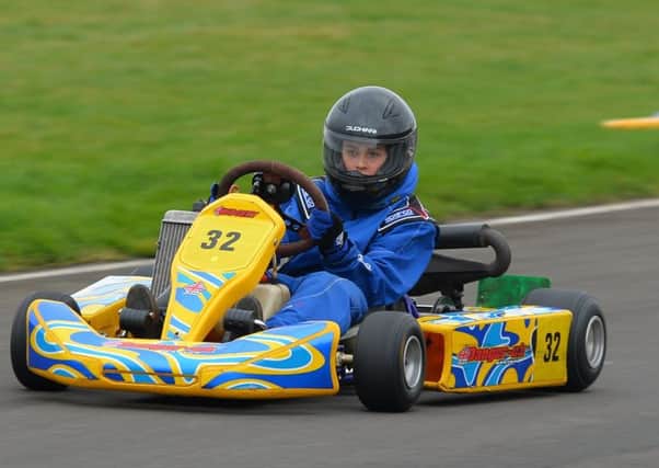Louth kart racer Daniel Drury drove to a podium finish in the Mini-Max class final EMN-170320-144743002