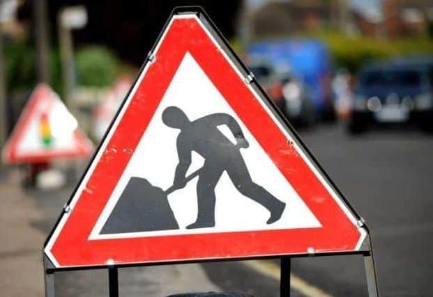 Roadworks.