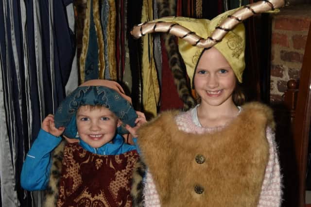 Dressing up fun at Tattershall Castle EMN-170320-162908001