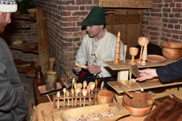Traditional crafts at Tattershall Castle EMN-170320-162839001