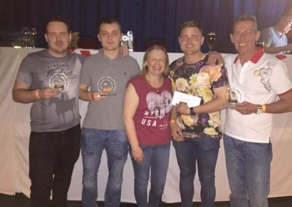 The Mablethorpe team which pocketed the top prize at a big national pool competition EMN-170320-165232002