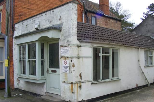 The proposed takeaway premises in Heckington High Street. EMN-170320-184206001