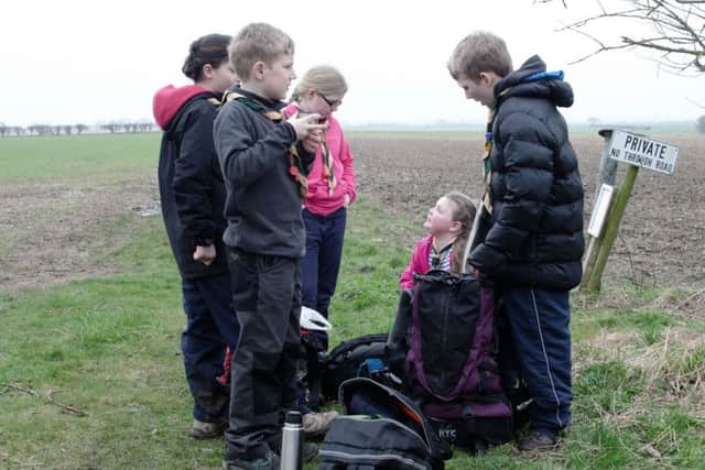 Scouts out on expedition. EMN-170323-140629001