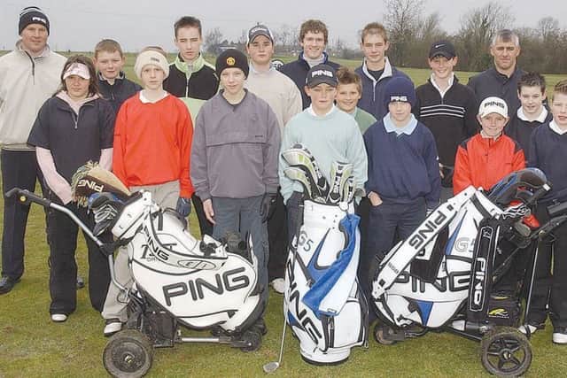Boston Golf Club's junior sessions in March 2007.