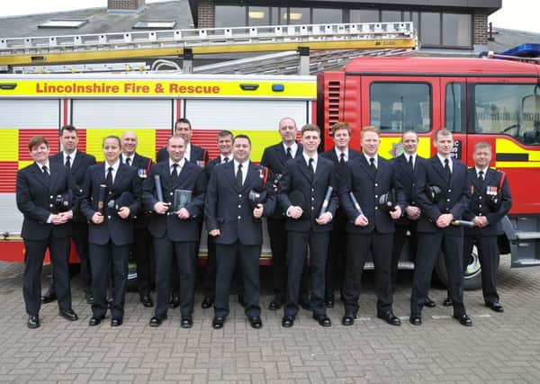 A group of the newly recruited firefighters. EMN-170321-170546001