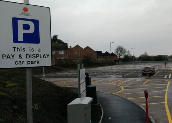 Grantham Road car park prices will not rise in April. EMN-170324-104732001