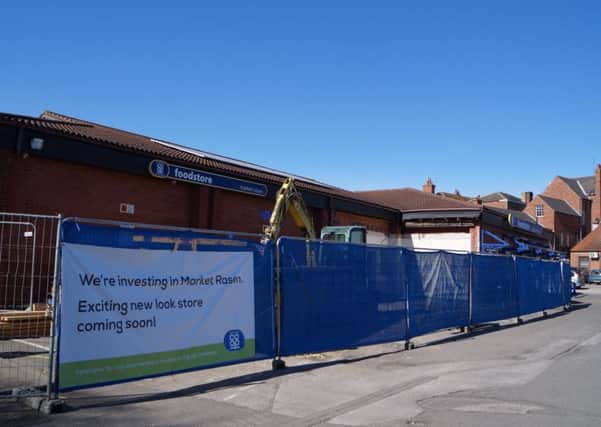 Lincolnshire Co-op is investing Â£570k in their Market Rasen store. Work will be completed by mid May. EMN-170327-104522001
