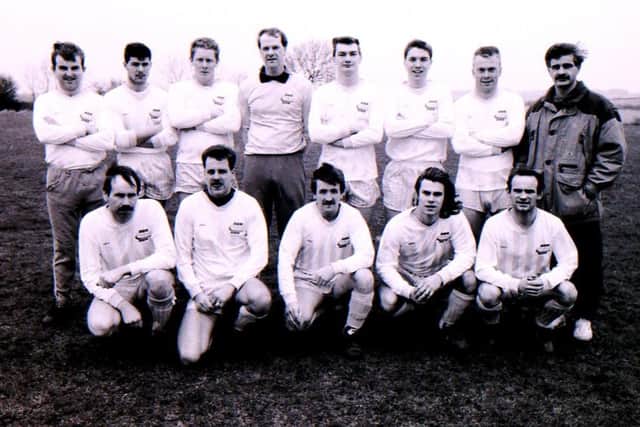 The Anwick FC team photographed in 1992. EMN-170330-162311001