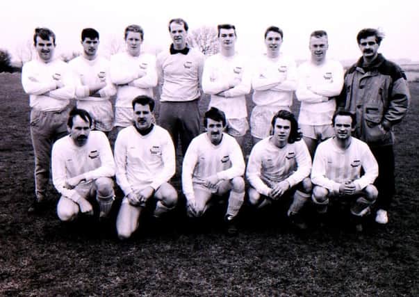 The Anwick FC team photographed in 1992. EMN-170330-162311001