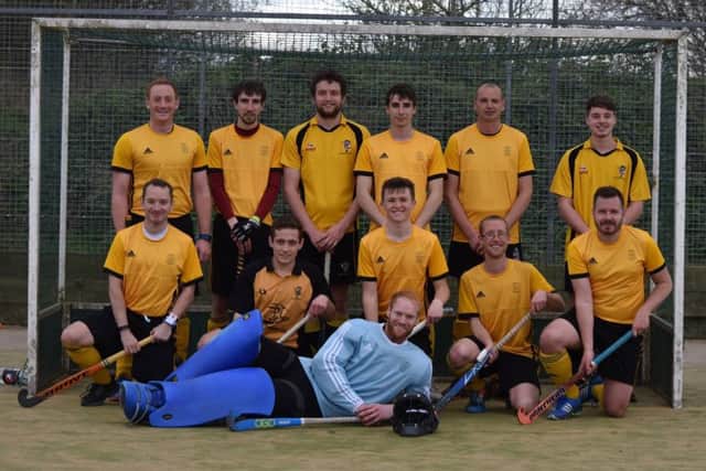 Horncastle Hockey Club's Men's Firsts.
