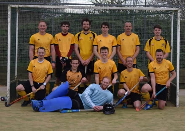 Horncastle Hockey Club's Men's Firsts.