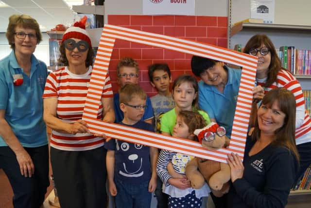 Where's Wally? celebrations at Market Rasen Library EMN-170704-091144001