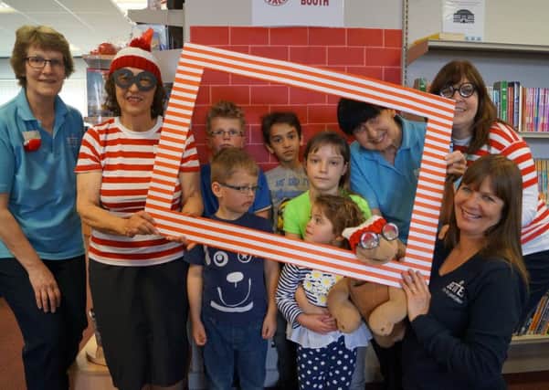 Where's Wally? celebrations at Market Rasen Library EMN-170704-091144001