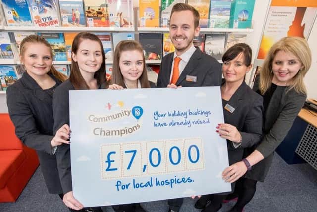 Co-op staff and customers are raising money for local hospices