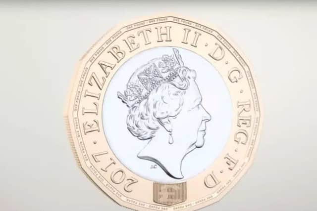 Love me tender: the new Â£1 coin will be introduced into circulation on Tuesday (Photo: Royal Mint)