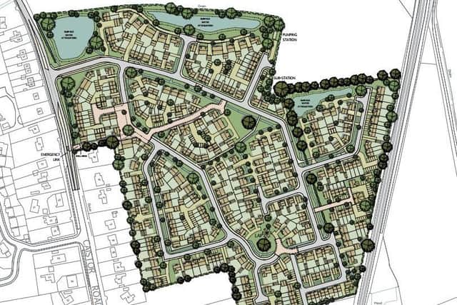 Caistor Road proposed development.