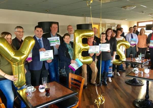 The Lincolnshire Coastal Destination Business Improvement District celebrating after securing Â£3m to help boost the Lincolnshire Coast.