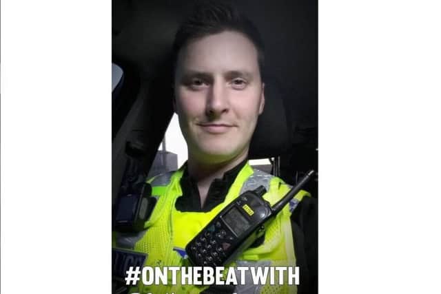 On the beat with PC Jimmy Conway of Sleaford. EMN-170404-091749001