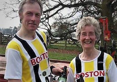 John and Sarah Burton.